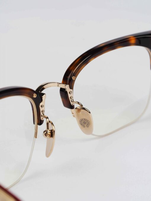 Chrome Hearts Glasses Sunglasses NEENERS – HAVANA TORTOISEGOLD PLATEDBORDELLO 6