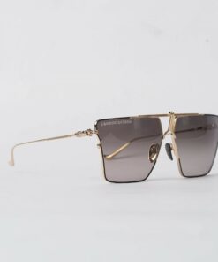 Chrome Hearts Glasses Sunglasses NIPPLY – MATTE BLACKGOLD PLATED 2