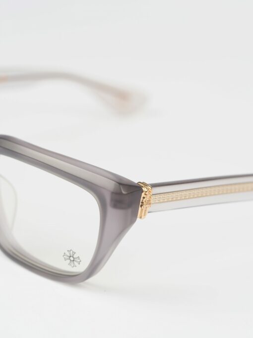 Chrome Hearts Glasses Sunglasses OPTITCAL – MATTE GRAPHITEGOLD PLATED 3