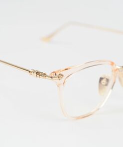 Chrome Hearts Glasses Sunglasses SHAGASS 51 – PINK CRYSTALGOLD PLATED 2