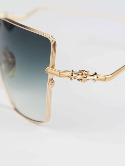 Chrome Hearts Glasses Sunglasses STEPHDOGG GOLD PLATED MATTE GOLD PLATED 5