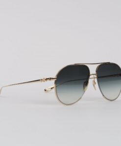 Chrome Hearts Glasses Sunglasses STEPPIN BLU – BLUE GRADIENTGOLD PLATED 2