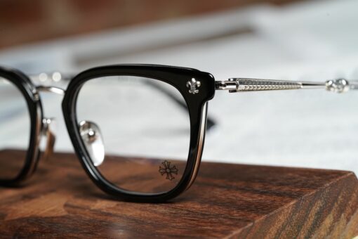 Chrome Hearts Glasses Sunglasses STRAPADICTOME BLACKSILVER 3