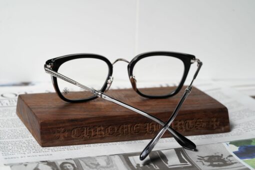 Chrome Hearts Glasses Sunglasses STRAPADICTOME BLACKSILVER 4