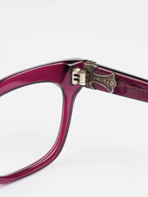 Chrome Hearts Glasses Sunglasses VA JAY JAY – DEEP PURPLESILVER 3 1