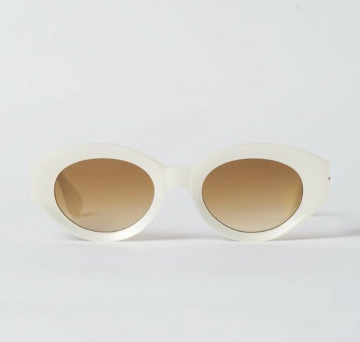Chrome Hearts Glasses Sunglasses VAJAMMIN – WHITE PEARLGOLD PLATED 2