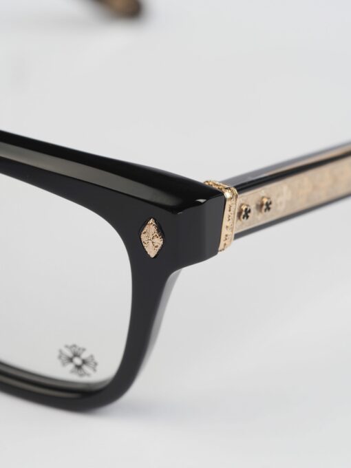 Chrome Hearts glasses AMBIDIXTROUS – BLACKGOLD PLATED 6