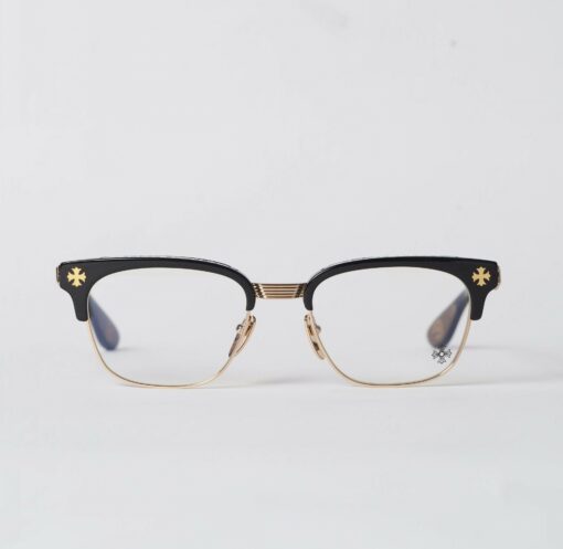 Chrome Hearts glasses BONENNOISSEUR II – BLACKGOLD PLATED 1