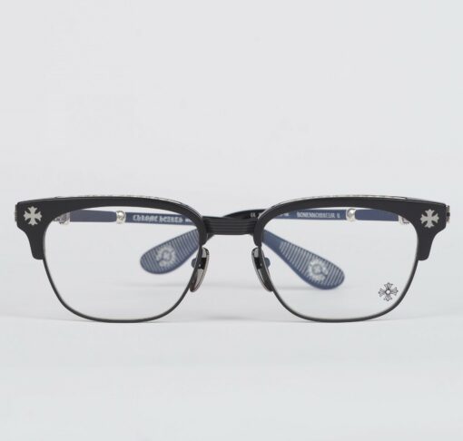 Chrome Hearts glasses BONENNOISSEUR II – MATTE BLACKSILVER 1