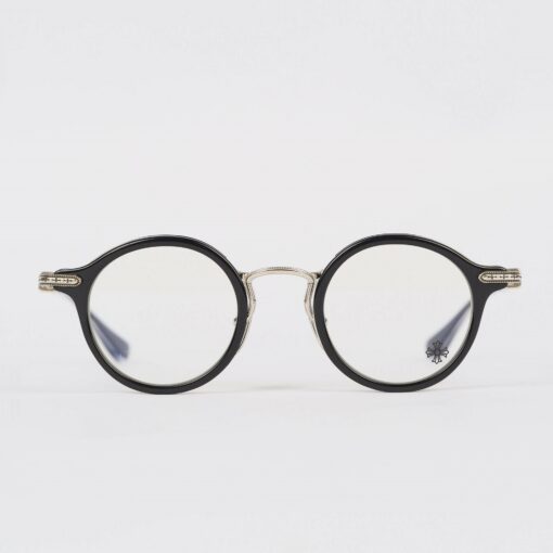 Chrome Hearts glasses BRA GILE – BLACKSHINY SILVER 1