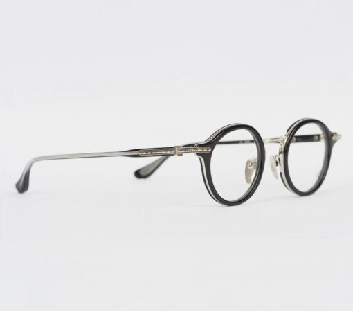 Chrome Hearts glasses BRA GILE – BLACKSHINY SILVER 2