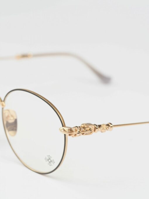 Chrome Hearts glasses BUBBA A – ORBMATTE GOLD PLATED 1 1536x2048 1