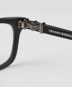 Chrome Hearts glasses COX UCKER – MATTE BLACKSILVER 2