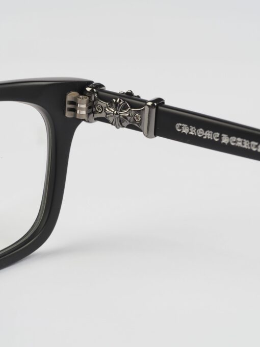 Chrome Hearts glasses COX UCKER – MATTE BLACKSILVER 2
