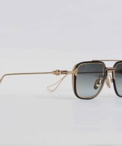 Chrome Hearts glasses Chrome Hearts Sunglasses HUMPSTER – MIDNIGHT BLUEMATTE GOLD PLATED 4