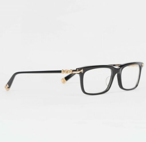 Chrome Hearts glasses FUN HATCH A – BLACKGOLD PLATED 2 1536x1499 1