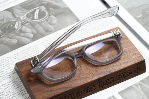 Chrome Hearts glasses GRIM – MATTE GRAPHITESILVER 4
