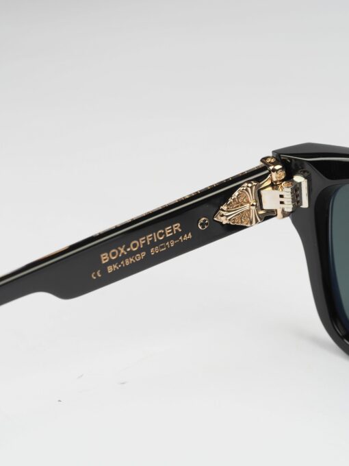 Chrome Hearts glasses sunglasses BOX OFFICER – BLACKGOLD PLATED 4