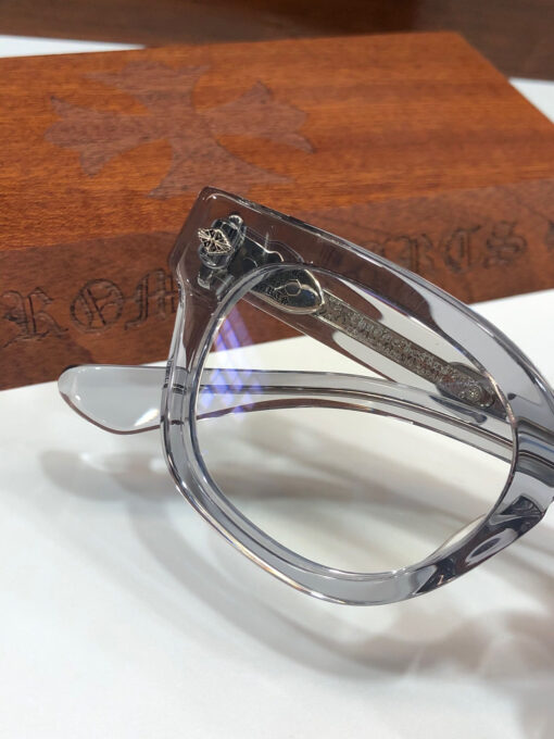 Chrome Hearts Glasses JENNA TAIL YEA GRAY SILVER 1