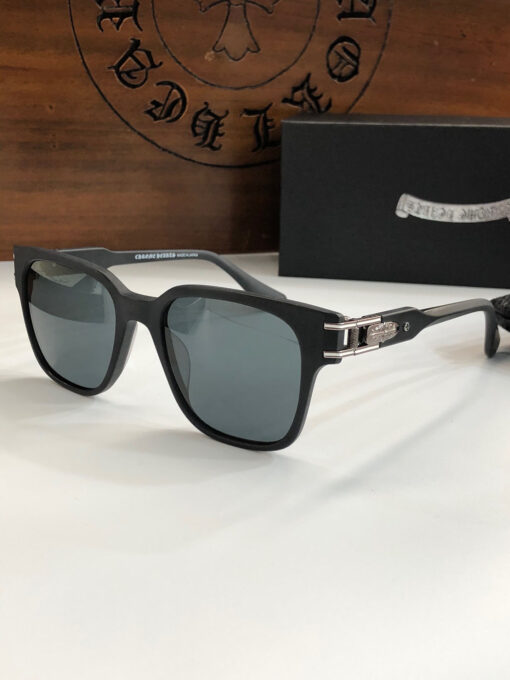 Chrome Hearts sunglasses Black Silver 1 1