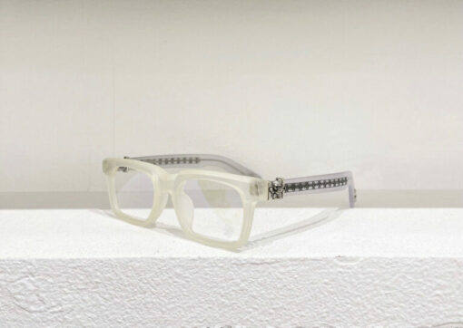 Chrome Hearts Glasses Glasses FOTI H.T2 WHITE SILVER 1