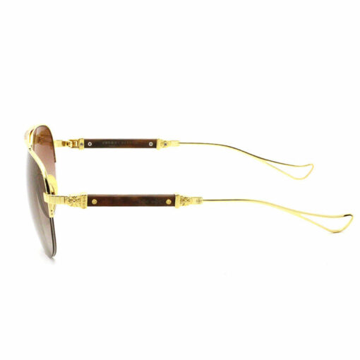 Chrome Hearts Sunglasses Frame Gold Plated 1 3