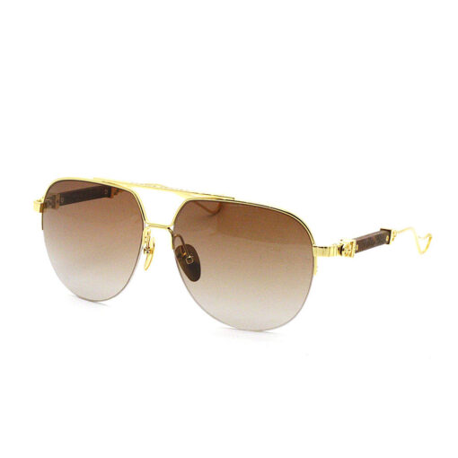 Chrome Hearts Sunglasses Frame Gold Plated 1
