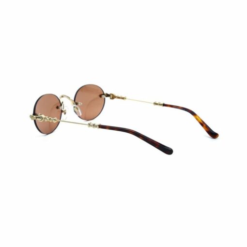 Chrome Hearts Sunglasses frame Bone Prone IV Gold Plated 2