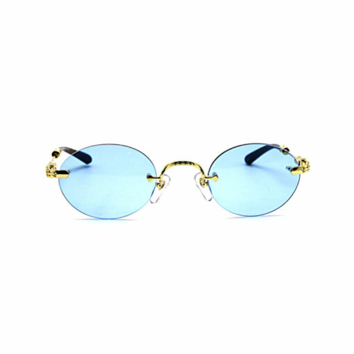 Chrome Hearts Sunglasses frame BONE PRONE Gold Plated 1 1