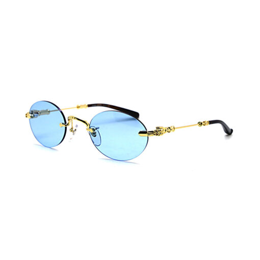 Chrome Hearts Sunglasses frame BONE PRONE Gold Plated 11