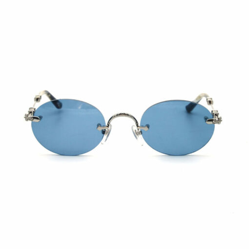 Chrome Hearts Sunglasses frame BONE PRONE Silver 925 1 3