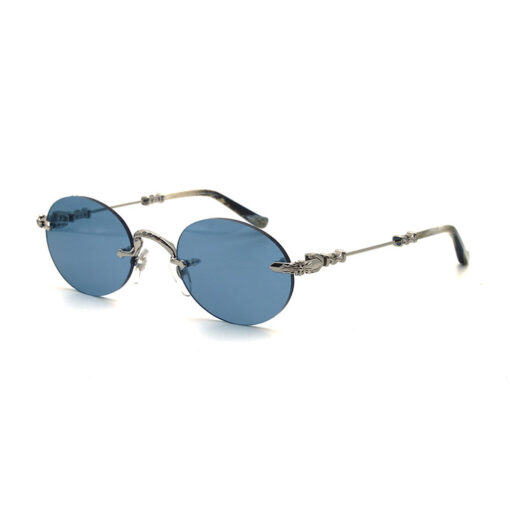 Chrome Hearts Sunglasses frame BONE PRONE Silver 925 14