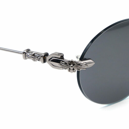 Chrome Hearts Sunglasses frame BONE PRONE Silver 925 2 1