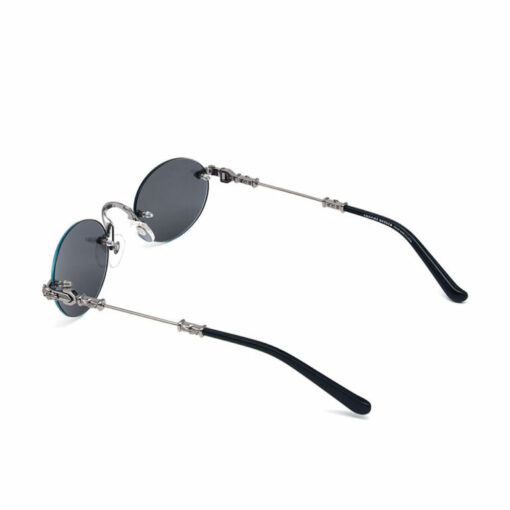 Chrome Hearts Sunglasses frame BONE PRONE Silver 925 3 1