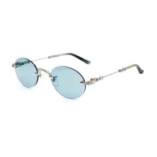 Chrome Hearts Sunglasses frame BONE PRONE Silver 925 6