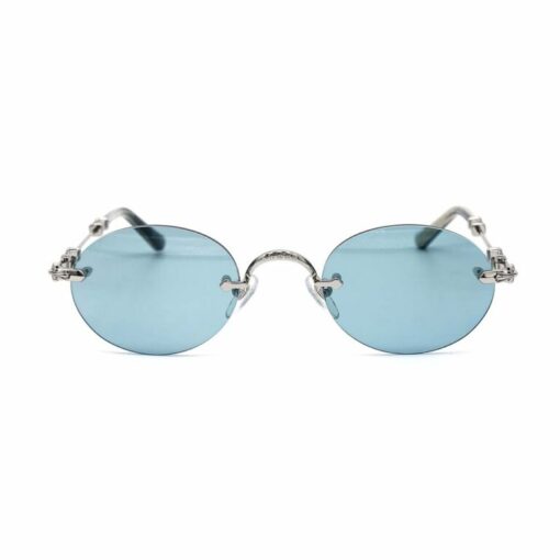 Chrome Hearts Sunglasses frame BONE PRONE Silver 925 7