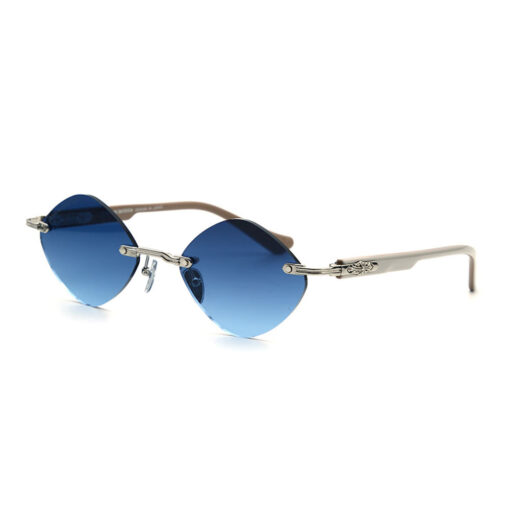 Chrome Hearts Sunglasses frame Deep III Silver 925