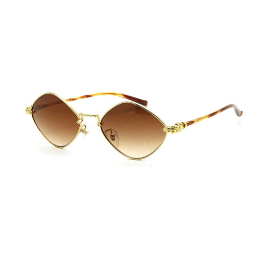 Chrome Hearts Sunglasses frame Diamond Dog Gold Plated 3