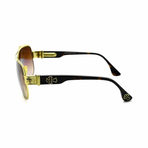 Chrome Hearts Sunglasses frame Gobk Mast Gold Plated 2