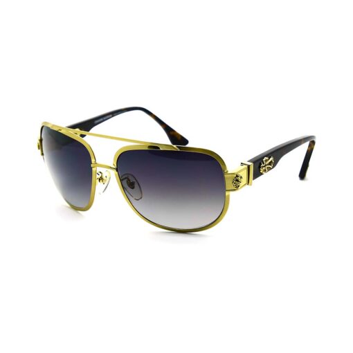 Chrome Hearts Sunglasses frame Gobk Mast Gold Plated 4