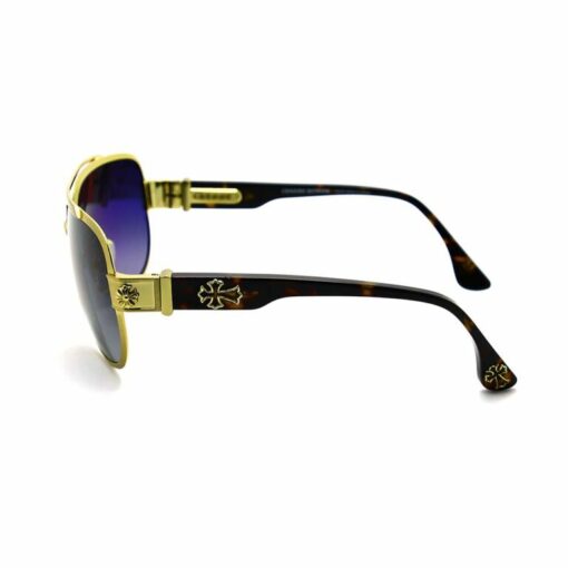 Chrome Hearts Sunglasses frame Gobk Mast Gold Plated 6