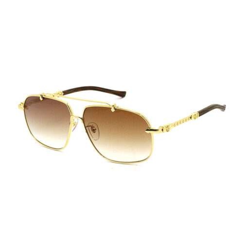 Chrome Hearts Sunglasses frame Gritt I Gold Plated