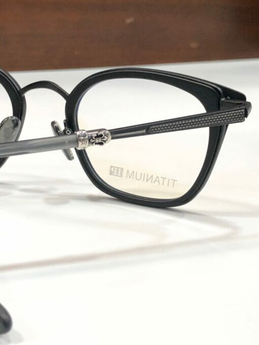 Chrome Hearts Glasses frame Strapadictome Black Silver 925 2