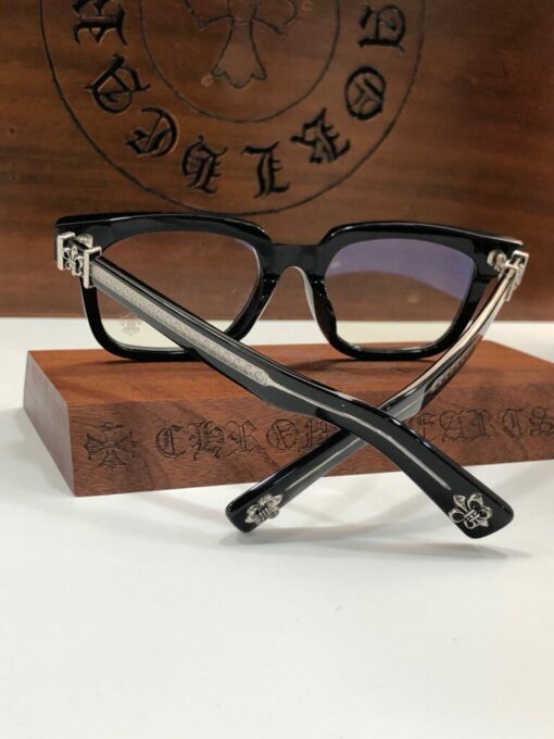 Chrome Hearts Sunglasses frame Ambidixtrous Black Silver 925 3