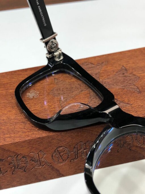 Chrome Hearts Sunglasses frame Ambidixtrous Black Silver 925 4
