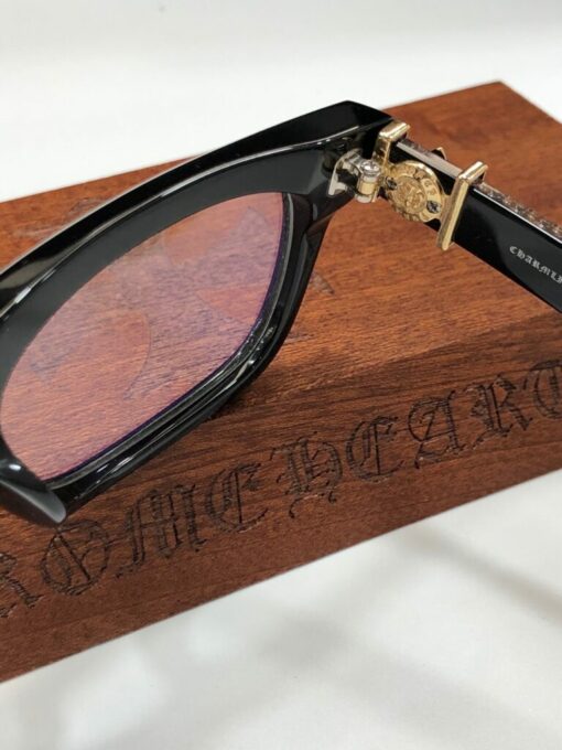 Chrome Hearts Sunglasses frame Box Lunch A Gold Plated 3