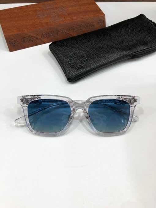Chrome Hearts Sunglasses frame CH8127 Crystal Silver 9251