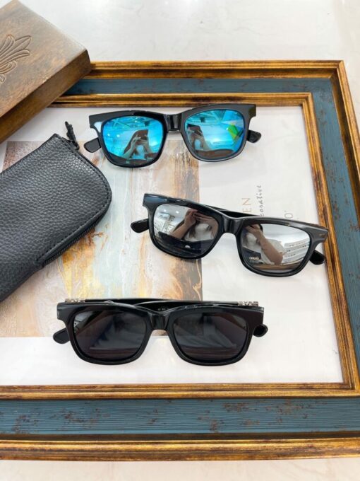 Chrome Hearts Sunglasses frame Obapydose Black Silver 925 2