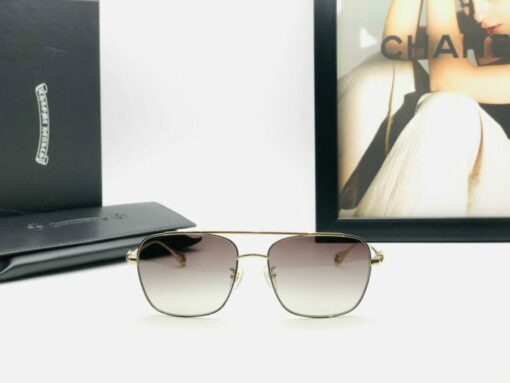 Chrome Hearts Sunglasses frame Stain VII Gold Plated 1