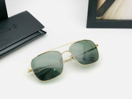 Chrome Hearts Sunglasses frame Stain VII Gold Plated 10